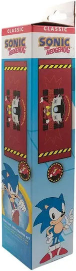 Sonic Dr Eggman Xl Desktop Mat + 1 Coaster 800x300x3mm