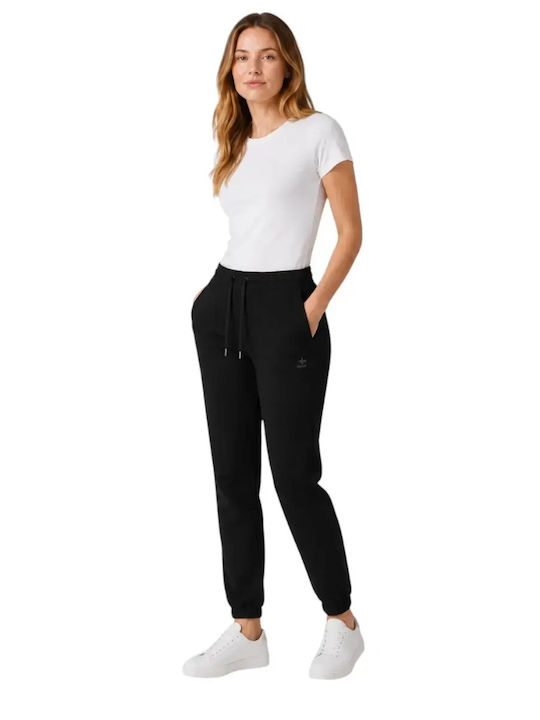 Mnina 1 Women's Fabric Trousers Black