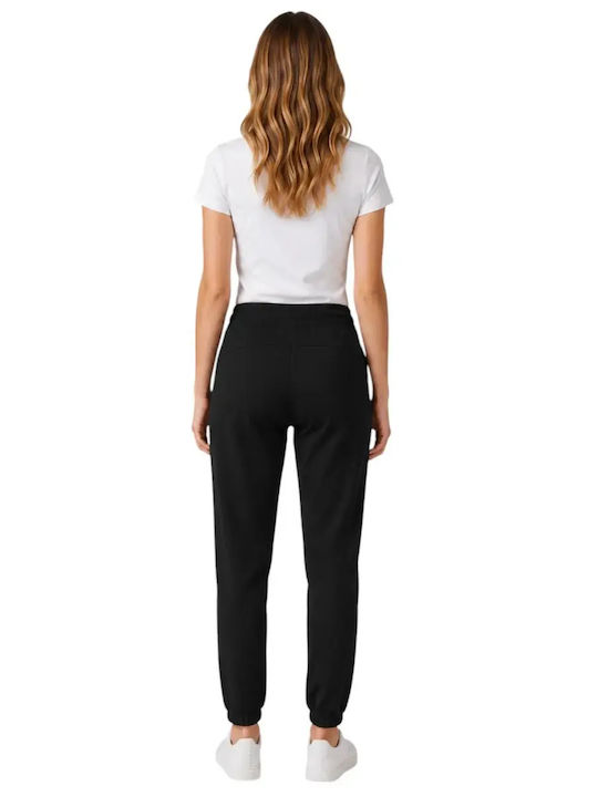 Mnina 1 Women's Fabric Trousers Black