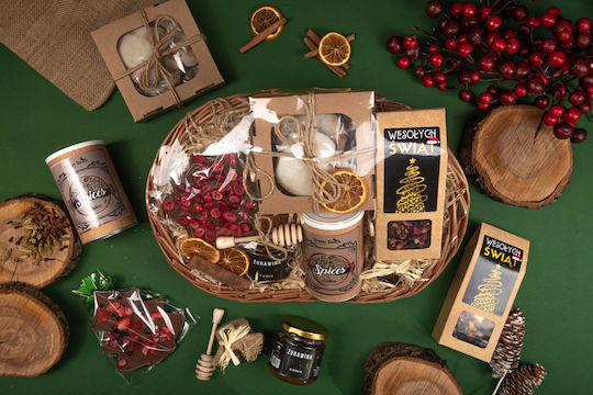 Gift Basket Christmas Gift Mulled Wine Honey