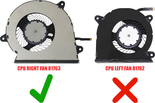 Laptop Fan Cpu Cooling Fan Samsung Galaxy Book3 Pro Np940xfg 940xfg Ba31-00221a Nd75c0b 22f19 Right Fan 6pin Code 81763