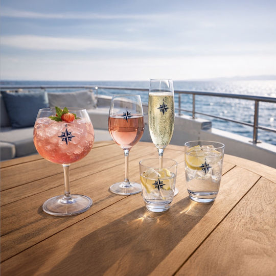 Marine Business Комплект Пластмасови Чаши 6 Броя Marine Business Комплект Пластмасови Чаши 6 Броя