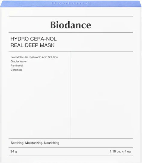 Biodance Hydro Cera-nol Реална Дълбока Желе Маска 4 Бройки х 34гр