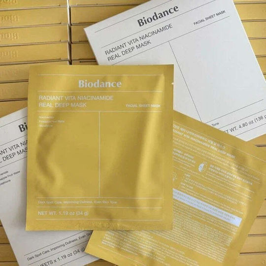 Biodance Radiant Vita Niacinamide Real Deep Jelly Mask