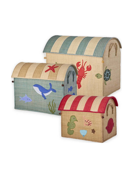 Rice Children's Fabric Storage Box