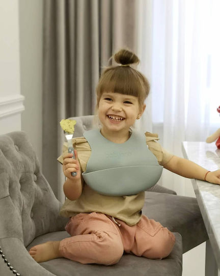 Babyono Водоустойчива Силиконова Салияра с Джоб Силикон
