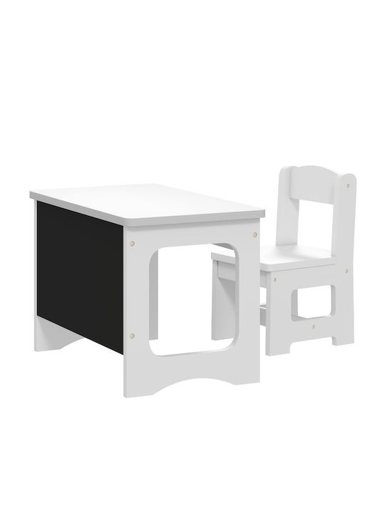 Aiyaplay Kinder Tische Set mit Stühlen für Malerei Weiß Aiyaplay Aiyaplay Kinder Tische Set mit Stühlen für Malerei Weiß Aiyaplay