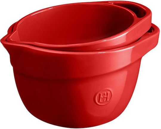 Emile Henry Mixing Bowl Capacity 5lt With Diameter 24.5cm And Height 20cm