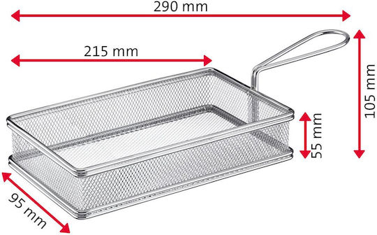 Westmark Coș Pentru Servire Cu Dimensiuni 21.5x9.5x5.5cm