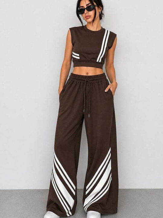 Σετ Φόρμας Chocolate Brown Σετ Φόρμας Chocolate Brown