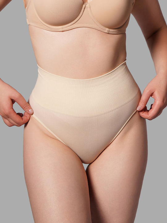 Tightening Slip Seamless Beige
