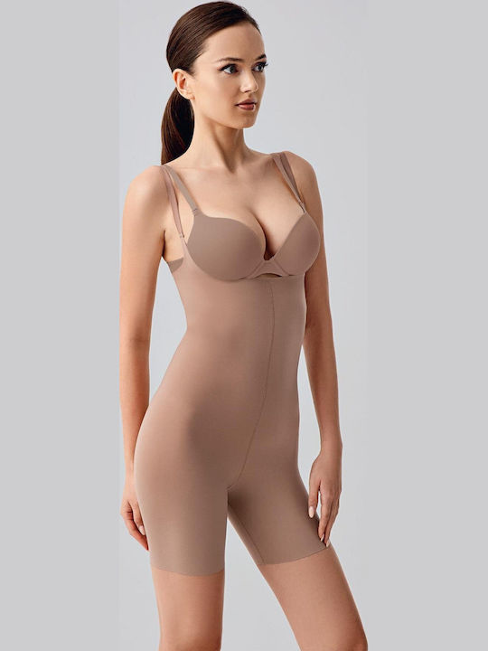 Tightening Boxer Seamless Brown