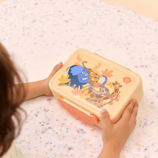 Affenzahn Plastic Kids' Food Container Sunny Savannah