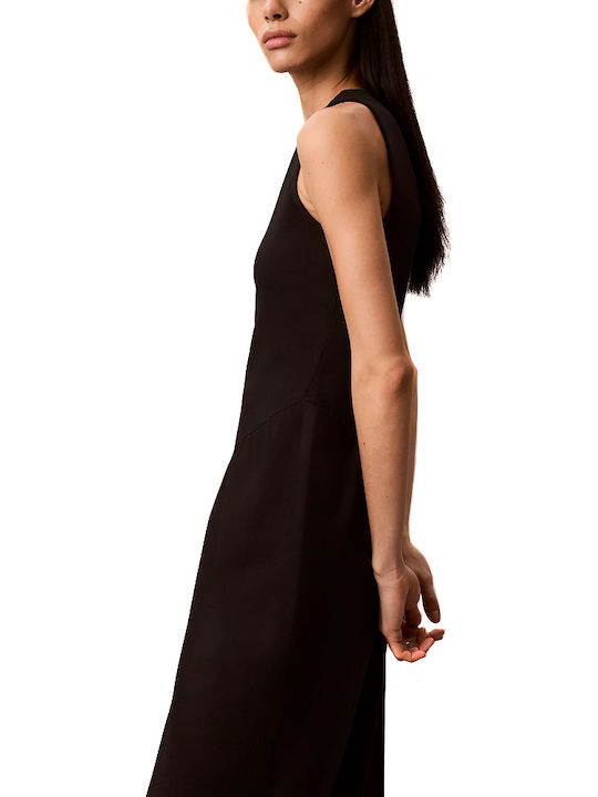 Summer Midi Dress Black