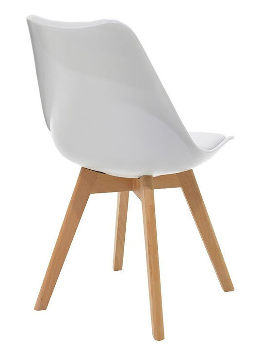 Set de sufragerie Natali cu 4 scaune 80x80cm