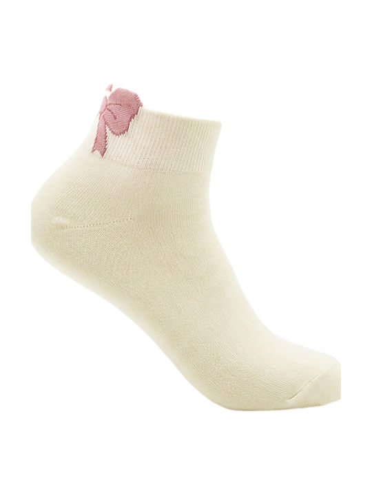 Gift-Me Women's Cream Socks
