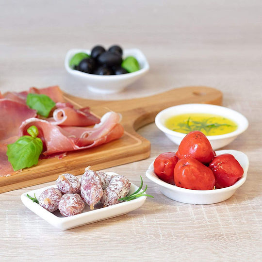 Westmark Serving Bowl For Dip Round Ceramic With Diameter 8.5cm 4 Pieces