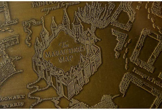 Harry Potter Harry Potter: Harry Potter Marauder's Map Metal Map Ρέπλικα