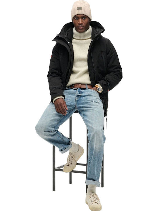 'hooded Ultimate' Jacket Windproof Black