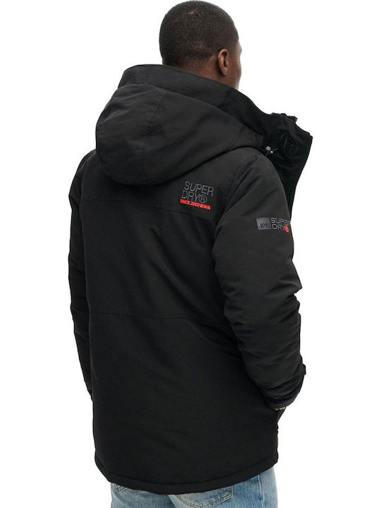 'hooded Ultimate' Jacket Windproof Black