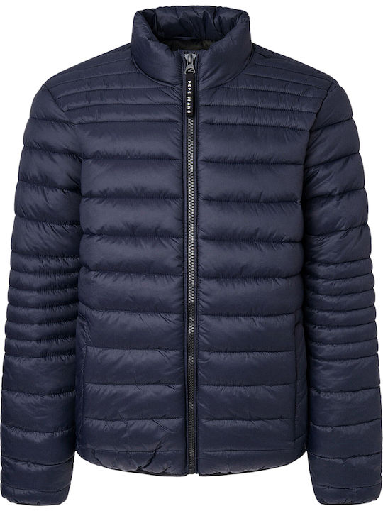 E1 Drop 2b Balle Winter Jacket Puffer Navy Blue