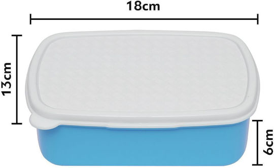 Koupakoupa Starry Night Cat Plastic Kids Food Container Thermal Blue 18 x 13 x 6cm