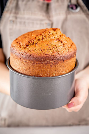 Kitchen Craft Φόρμα Ζαχαροπλαστικής για Κέικ από Ανοξείδωτο Ατσάλι 15x15εκ.