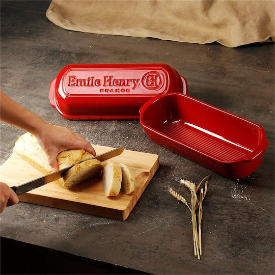 Emile Henry Backform Für Brot Keramik 39x16,5x15cm