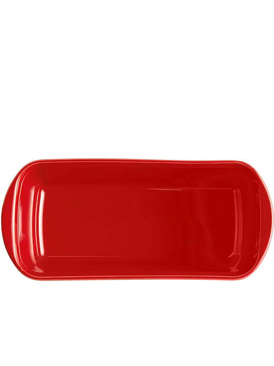 Emile Henry Formă Pentru Tort Rectangulară Din Ceramică 24x11cm