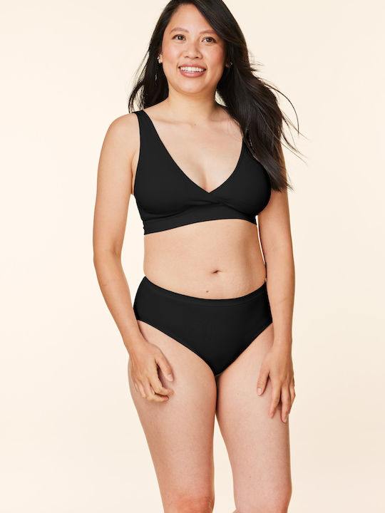Black Bra for Plunge & Underwire
