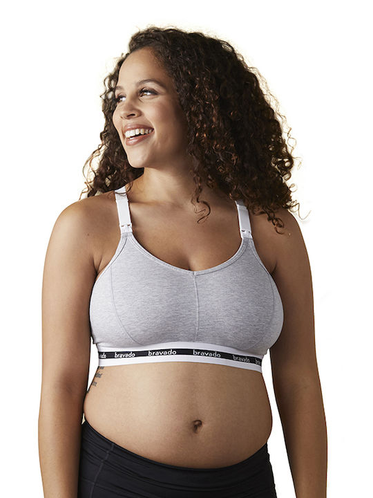 Bravado Maternity & Nursing Bra with Clips Dove Heather