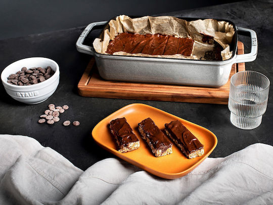 Staub Cast Iron Baking Pan with Enamel Interior Coating 20x30cm