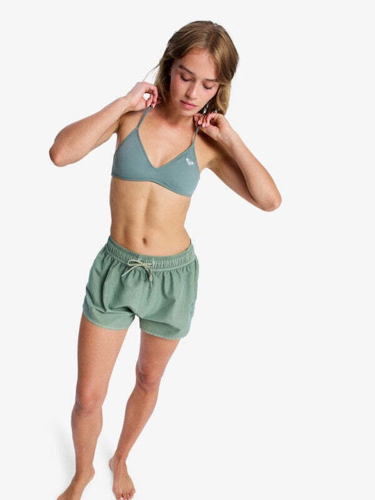 No Bad Waves Bikinihosen Ölgrün