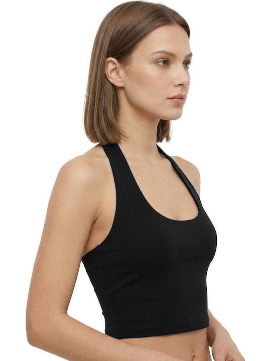 Sleeveless Grey Melange Women's Tank Top