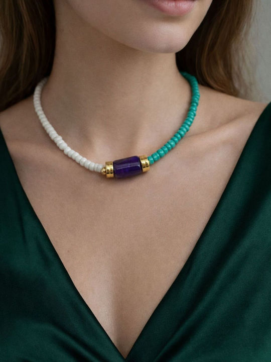 Purple Necklace