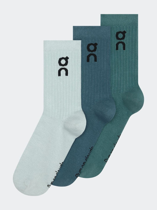 On Sportsocken Türkis 3 Paare