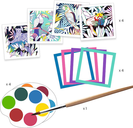 Djeco Jungle Painting for Children 8+ Years
