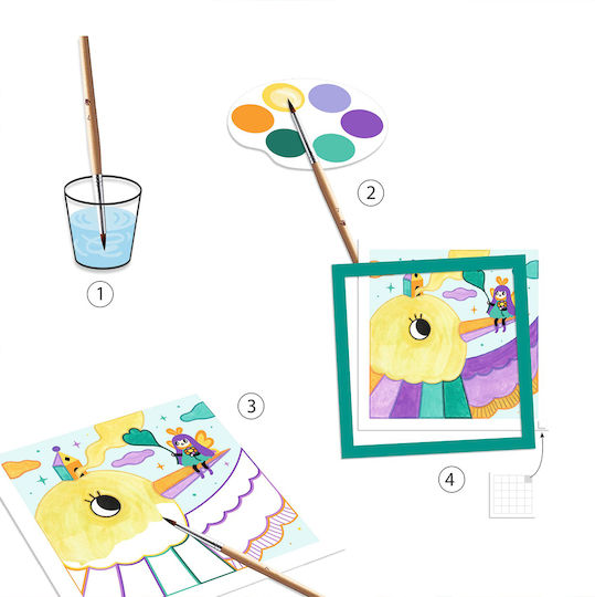 Djeco Magical Garden Painting for Children 8+ Years