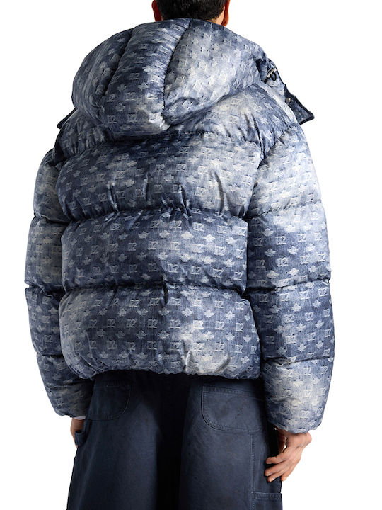 Dsquared2 Puffer Jacket Blue