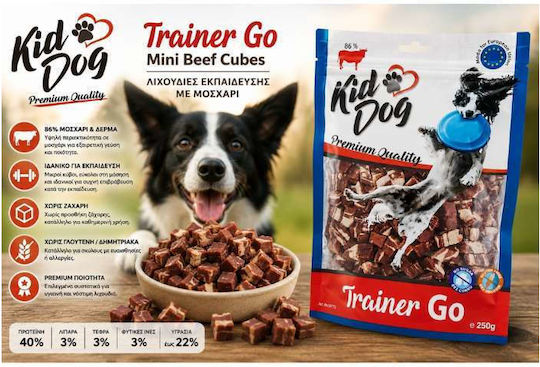 KidDog Hundeleckerlis Für Welpen Glutenfrei Mit Kalb 250gr
