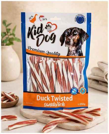 KidDog Hundeleckerlis mit Ente, Kabeljau und Fleisch 250g