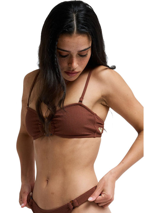 Strapless Bikini Top Crv0/cappuccino ERJX305637-CRV0