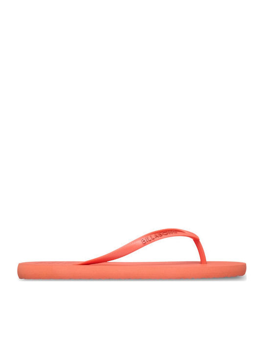 Damen-Flip-Flops - Hausschuhe in Orange