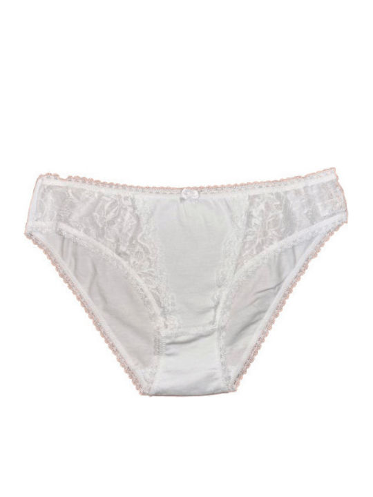 Women's Slip 3Pack with Lace White