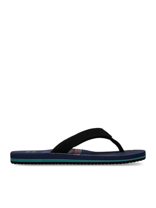 'all Day Theme' Men's Flip-Flops Grey