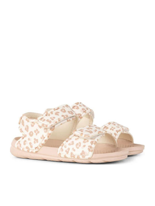 Leopard Kinder Strandschuhe Hellblau