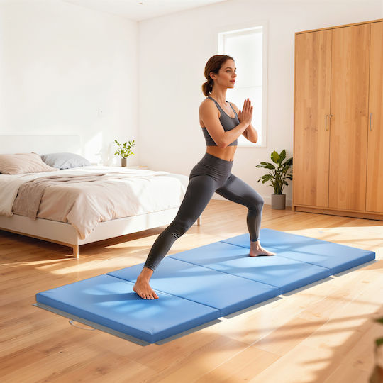 HomCom Blue Yoga Mat (180x80x5cm)