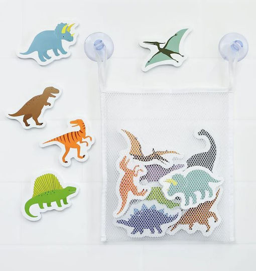 A Little Lovely Company Water Coloring Book and Water Puzzle Dinosaurs Bath Toy