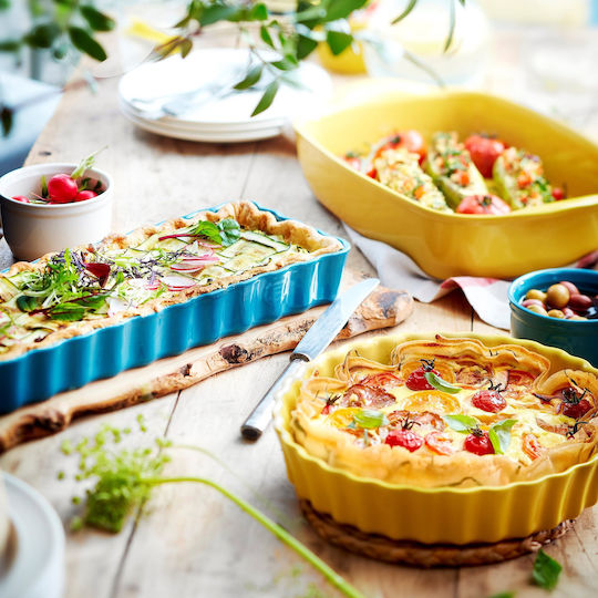 Emile Henry Rectangular Heat-Resistant Cookware Ceramic 30x19cm