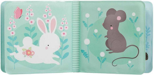 A Little Lovely Company Water Coloring Book And Water Puzzle: Forest Friends Bath Toy